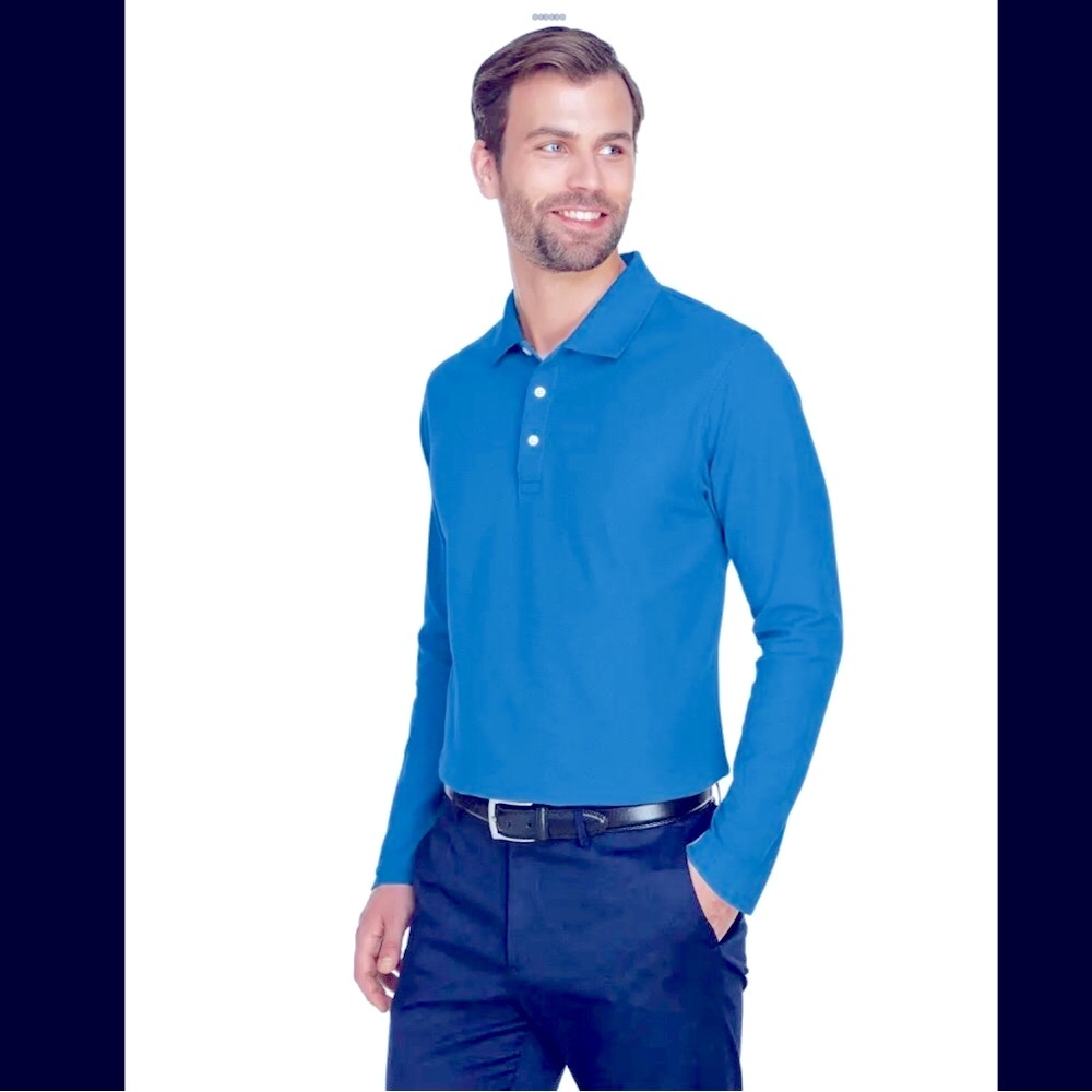 Performance Long-Sleeve Polo